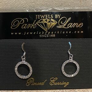 Park Lane “Sharper Image” CZ Wire Earrings NWT